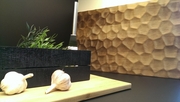 Стеновая 3D панель - Скиналь, Фартук из дерева